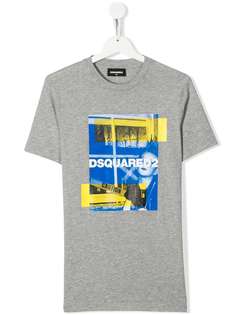 Dsquared2 Kids футболка с графичным принтом