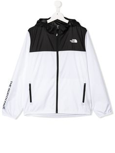 The North Face Kids куртка в стиле колор-блок с логотипом