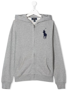 Ralph Lauren Kids худи с контрастным логотипом