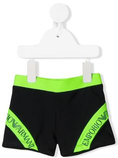 Emporio Armani Kids плавки-шорты с логотипом