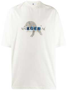Maison Kitsune X Ader Error футболка Ader Error x Maison Kitsuné