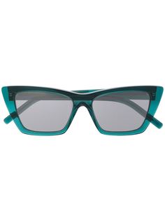 Saint Laurent Eyewear солнцезащитные очки New Wave в оправе кошачий глаз