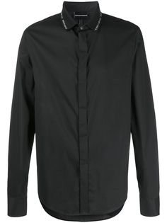 Emporio Armani рубашка-поло с длинными рукавами