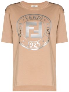 Fendi рубашка с логотипом