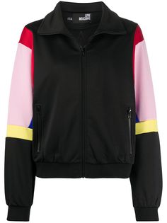 Love Moschino спортивная куртка в стиле колор-блок