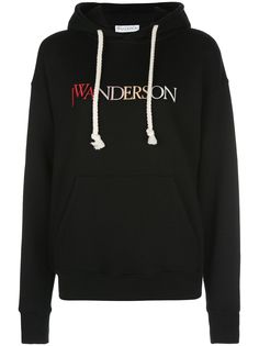 JW Anderson худи с вышитым логотипом