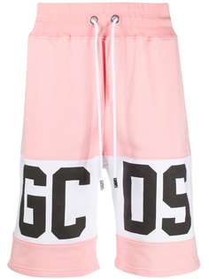 Gcds шорты в стиле колор-блок с логотипом