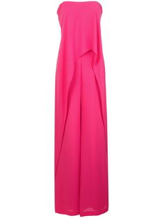 Halston Heritage комбинезон с драпировкой