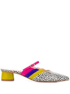 Chie Mihara мюли с заостренным носком и вставками