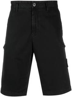 Stone Island шорты с карманами и нашивкой-логотипом