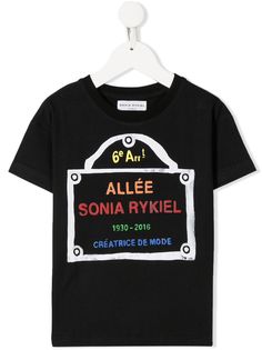 SONIA RYKIEL ENFANT футболка с логотипом