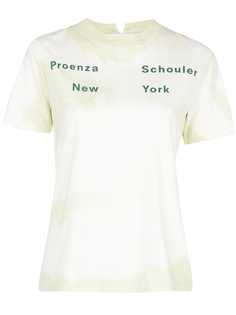 Proenza Schouler White Label футболка с принтом тай-дай