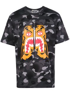BAPE футболка с графичным принтом