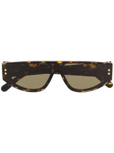 Stella McCartney Eyewear солнцезащитные очки в квадратной оправе черепаховой расцветки