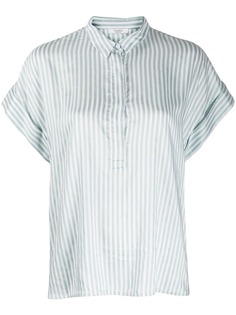 Peserico полосатая блузка с потайной застежкой