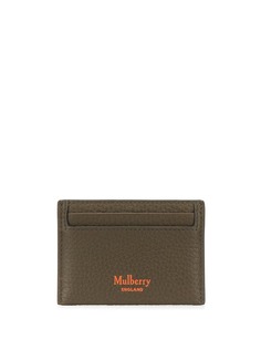 Mulberry фактурный картхолдер с логотипом