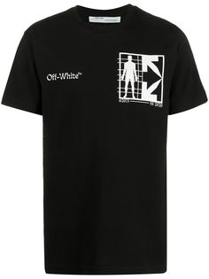 Off-White футболка с логотипом