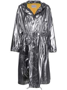 STAND STUDIO плащ с эффектом металлик