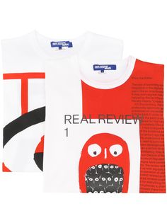 Junya Watanabe Comme des Garçons Pre-Owned Real Review T-shirt