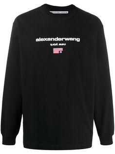 Alexander Wang толстовка с логотипом