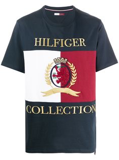 Hilfiger Collection crest embroidered T-shirt