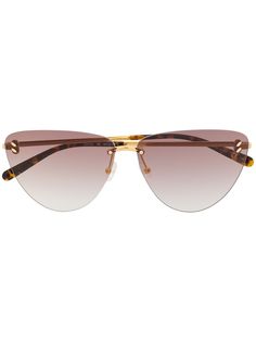 Stella McCartney Eyewear солнцезащитные очки в оправе кошачий глаз
