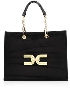 Elisabetta Franchi сумка-шопер с логотипом