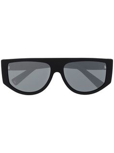 Givenchy Eyewear солнцезащитные очки-авиаторы в массивной оправе