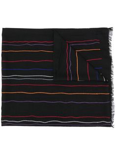 Paul Smith шарф с декоративной строчкой