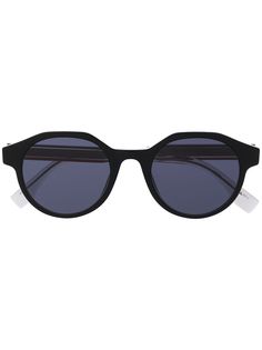 Fendi Eyewear солнцезащитные очки с затемненными круглыми линзами