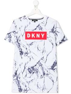 Dkny Kids футболка с принтом