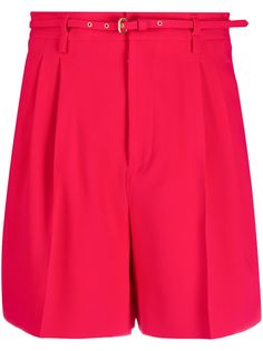 RED Valentino бермуды с поясом