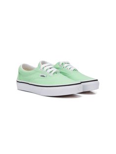 Vans Kids stitch detail canvas trainers