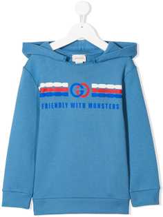 Gucci Kids худи с логотипом Interlocking G