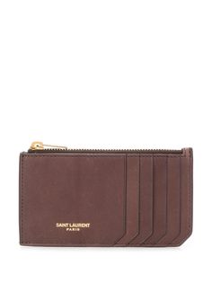 Saint Laurent картхолдер Fragments на молнии