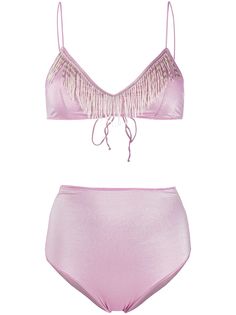 Oséree bead-embellished bikini set