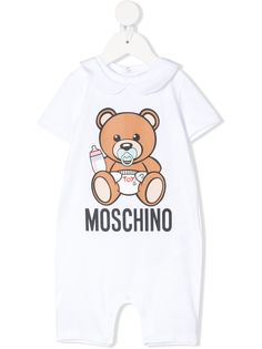 Moschino Kids комбинезон с принтом Teddy Bear