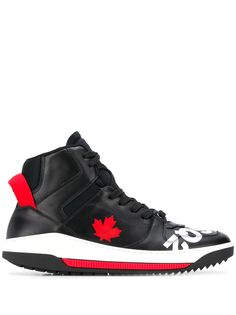 Dsquared2 высокие кроссовки Maple Leaf