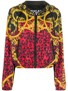 Versace Jeans Couture бомбер с принтом Baroque