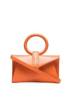 Complét orange Valery micro leather belt bag