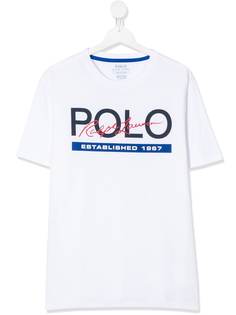 Ralph Lauren Kids футболка с логотипом