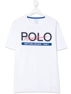 Ralph Lauren Kids футболка с логотипом