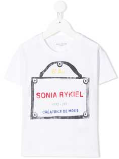 Sonia Rykiel футболка с принтом