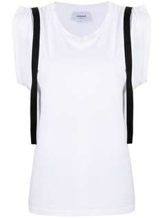 Dondup топ с контрастными ремешками
