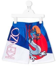 Kenzo Kids плавки с принтом