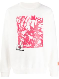 Heron Preston свитер с принтом