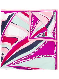 Emilio Pucci шарф с абстрактным принтом