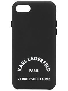 Karl Lagerfeld Rue St Guillaume logo iPhone 8 case