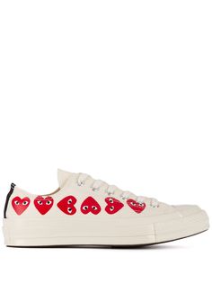 COMME DES GARÇONS PLAY X CONVERSE кеды из коллаборации с Converse Chuck Taylor