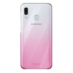 Чехол (клип-кейс) SAMSUNG Gradation Cover, для Samsung Galaxy A30, розовый [ef-aa305cpegru]